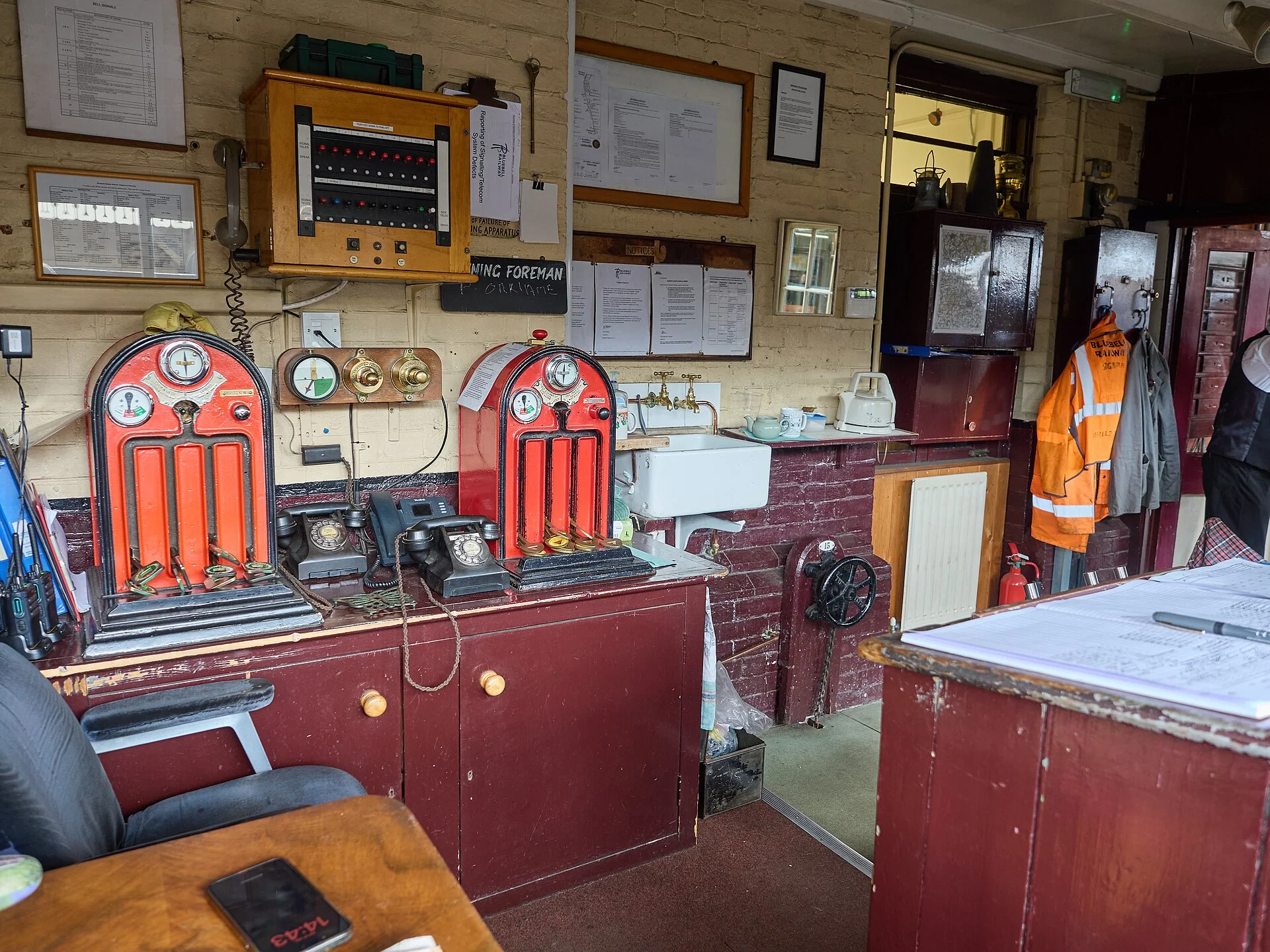 Sheffield Park signal box